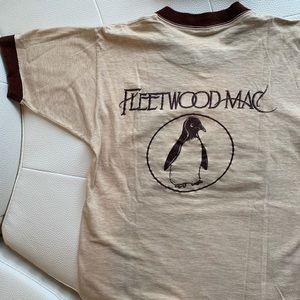 🏷 RARE 80’s Vintage Fleetwood Mac concert T-shirt
